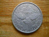 5 franci 1952 - Noua Caledonie