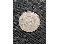 Гвиана, 25 цената 1967 г.