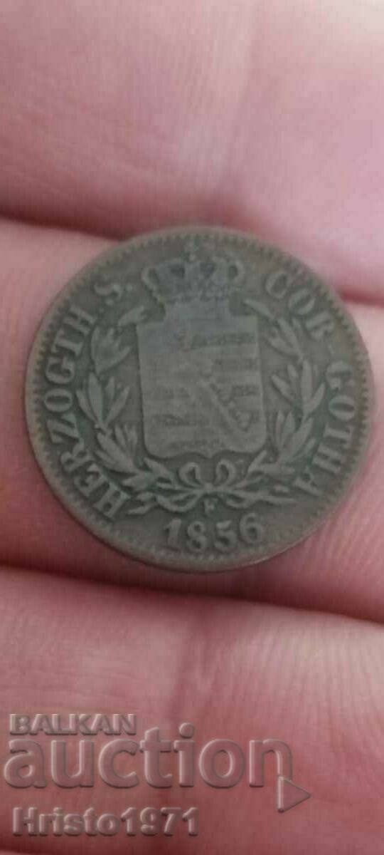 2 пфениг 1856 сакскубург и гота с цена € 8.00 | 15.65 лв.