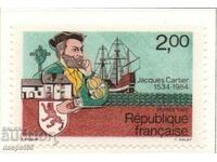 1984 France. 450 years since Jacques Cartier's trip to Canada