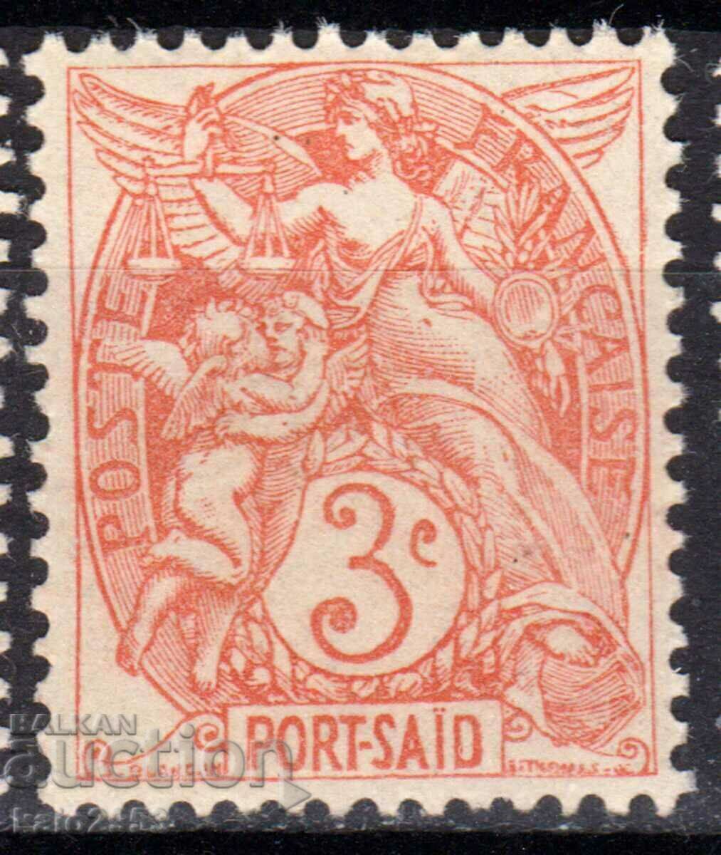 Франция/Port Said/Egypt-1902- Kолониална Алегория,MNH