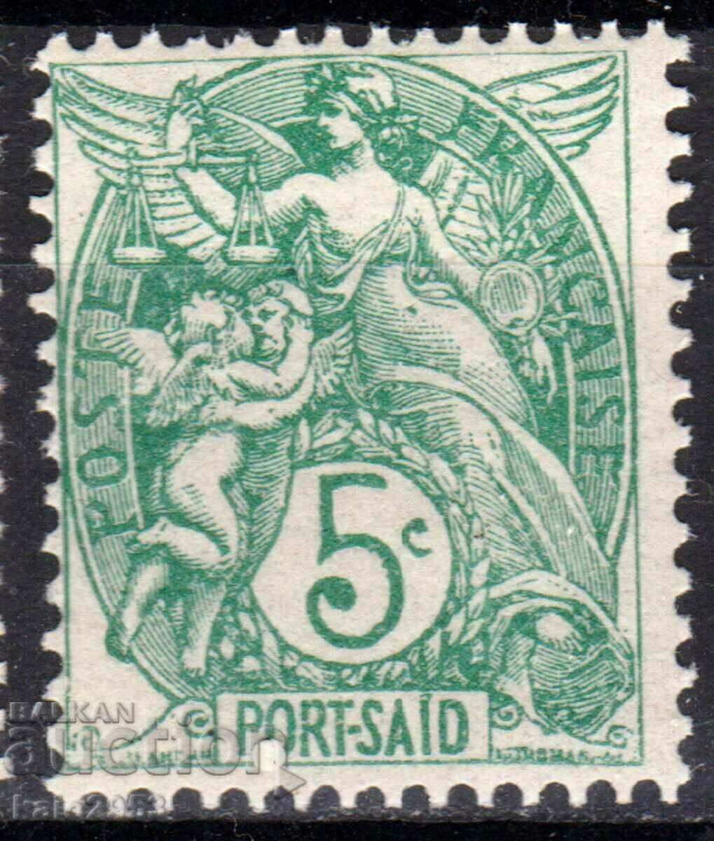 Франция/Port Said/Egypt-1902- Kолониална Алегория,MNH