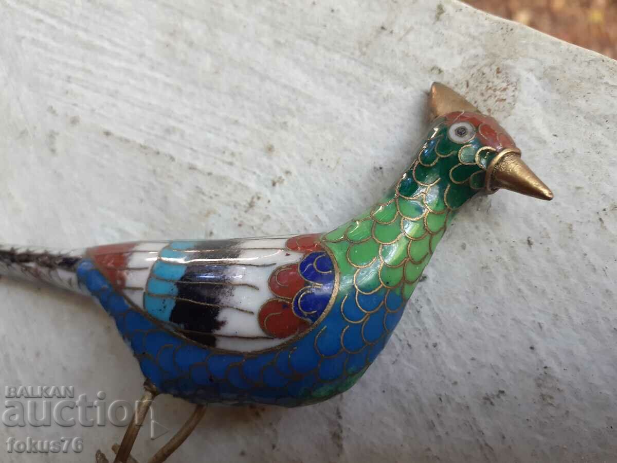 Delivery of Chicken cloisonné bronze cellular enamel Delivery of Chicken cloisonné bronze cellular enamel