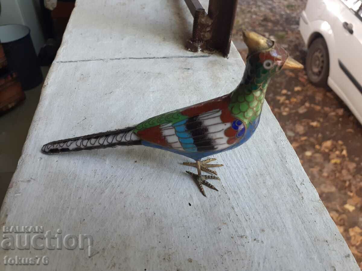 Chicken cloisonné bronze cellular enamel - 7 Chicken cloisonné bronze cellular enamel - 7