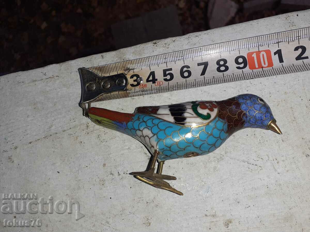 Auction Chicken cloisonné bronze cellular enamel Auction Chicken cloisonné bronze cellular enamel