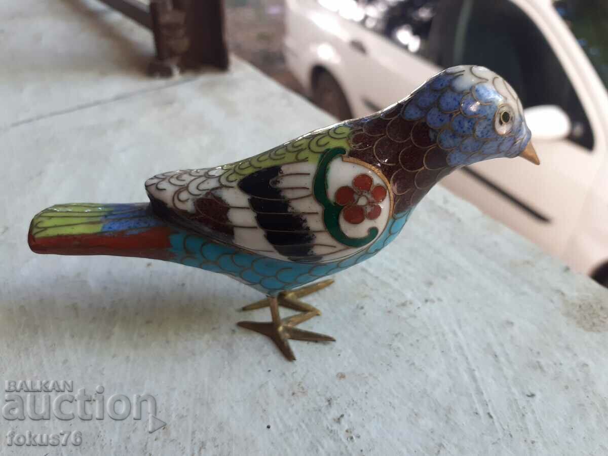 Chicken cloisonné bronze cellular enamel - 7 Chicken cloisonné bronze cellular enamel - 7