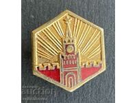 38742 USSR sign Moscow Kremlin enamel 1950s