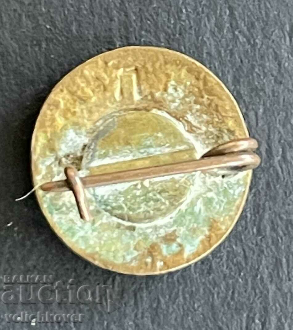 38745 USSR Badge Soviet Red Cross Enamel 1950s with price 7.00 BGN | € 3.58