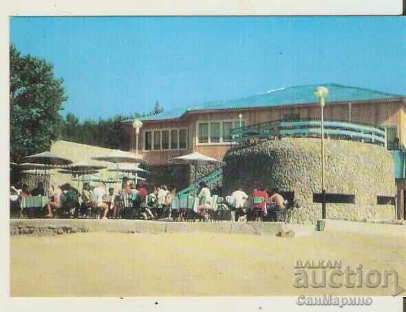 Card Bulgaria Byala Varna Camping "Luna"-Bunkera Bar