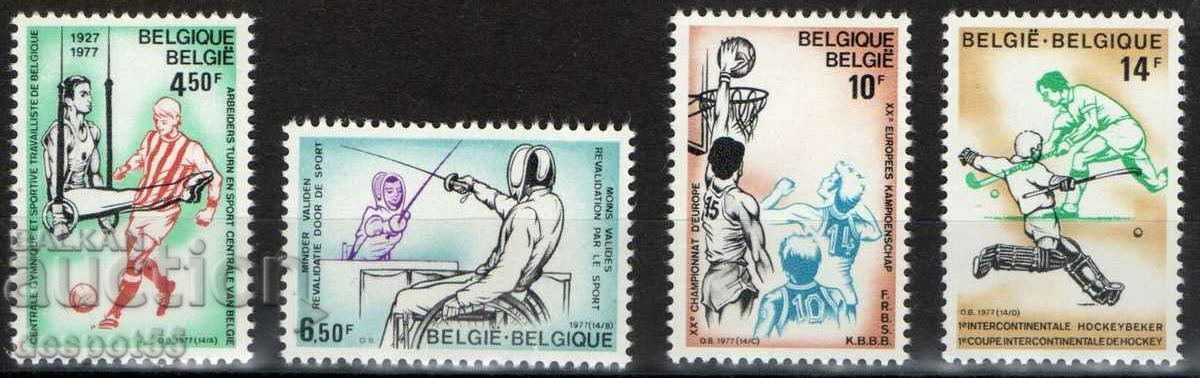 1977. Belgia. 50 de ani de la Centrul de Gimnastică și Sport.