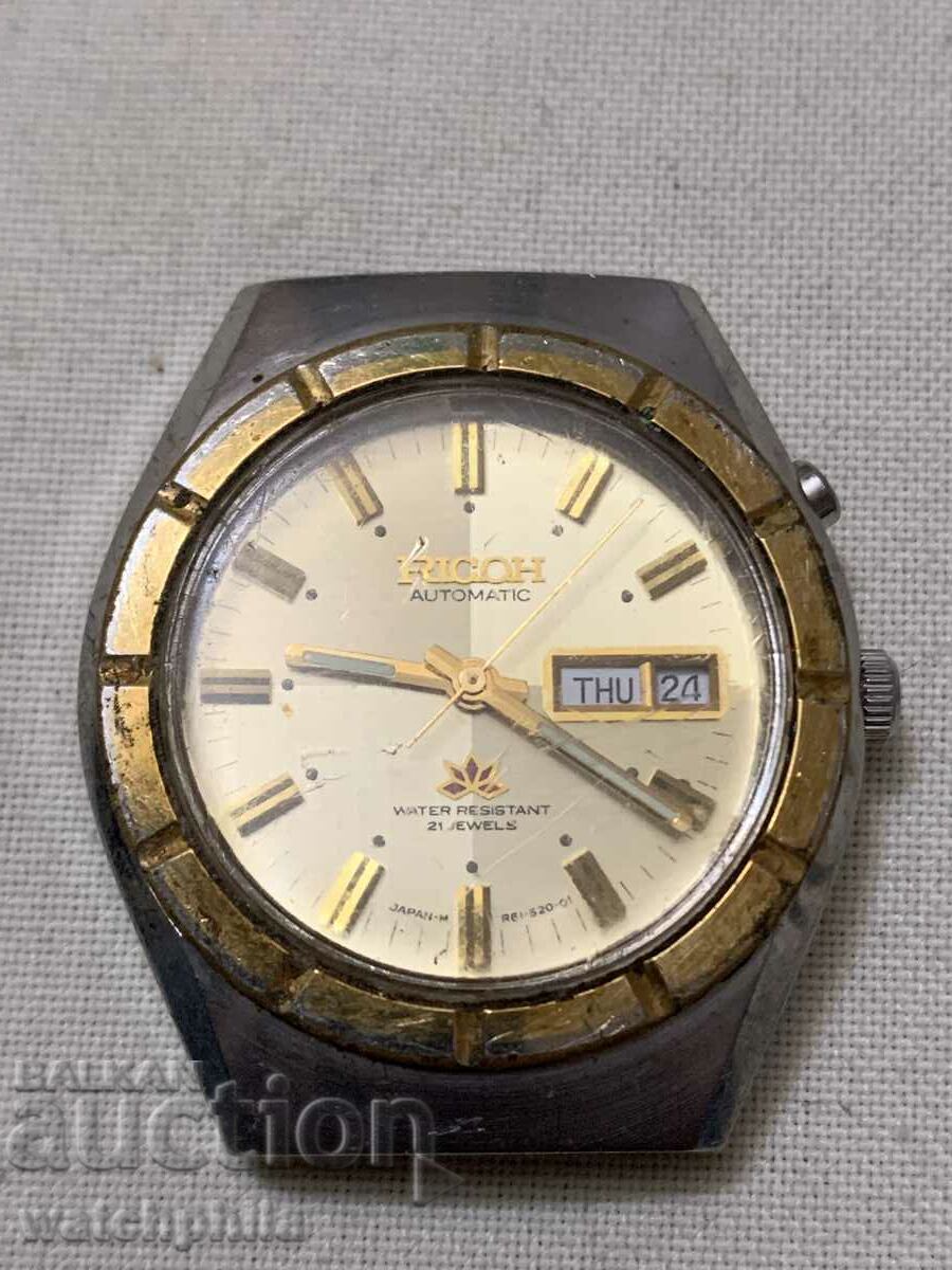 Ricoh Automatic Men's Watch. A rare model.