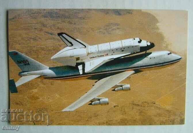 Κάρτα Boeing 747SCA - Space Shuttle Challenger