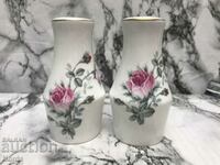 Porcelain salt shakers