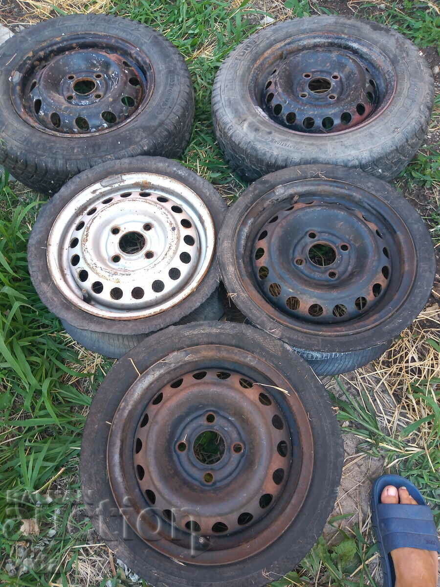 Auction  Wheels 13 inches for Opel Corsa 5 pcs.