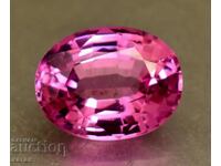 BZC! 5.50 ct. natural tourmaline oval set GGIJ of 1 st.!