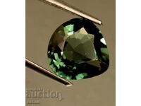 BZC! 5.55 ct. natural tourmaline pear cert GGIJ from 1 tbsp.!