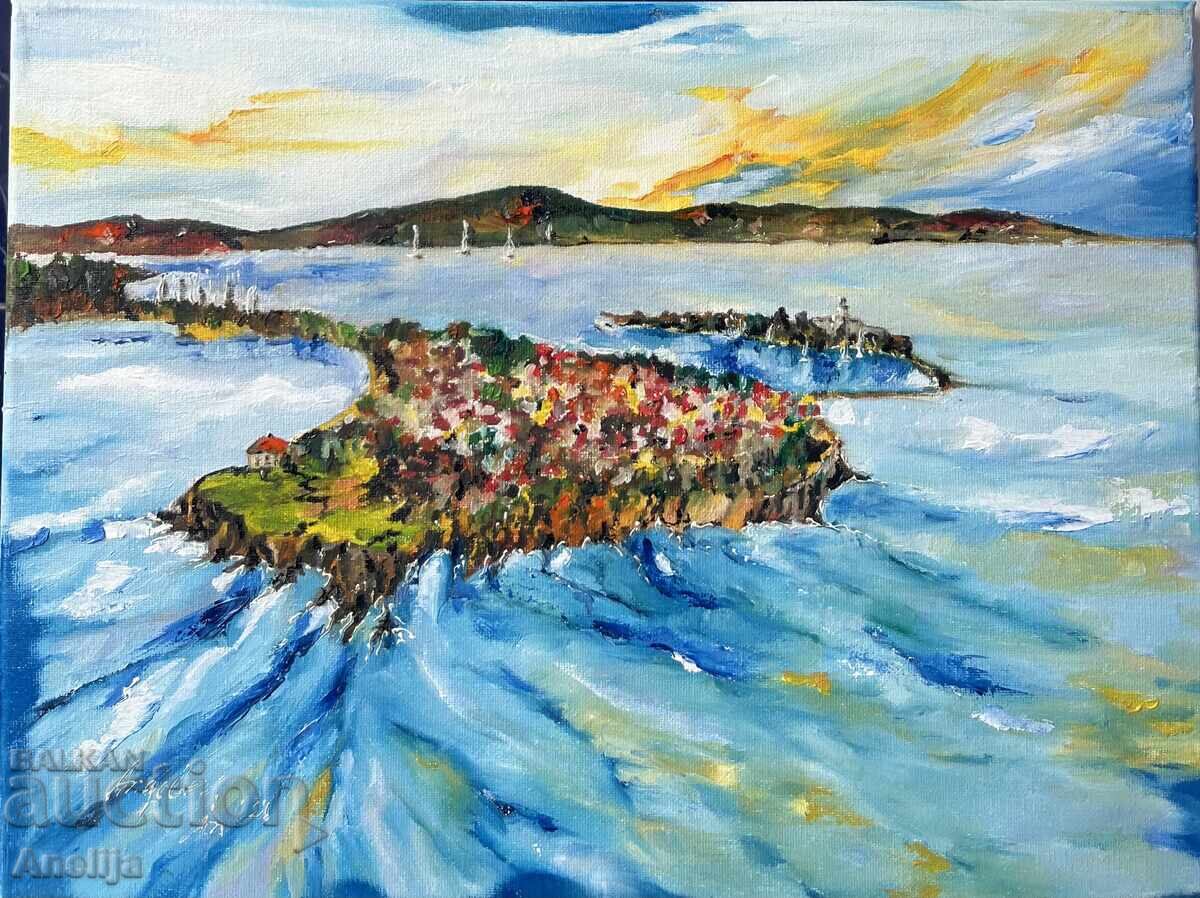 Картини морски пейзаж Созопол