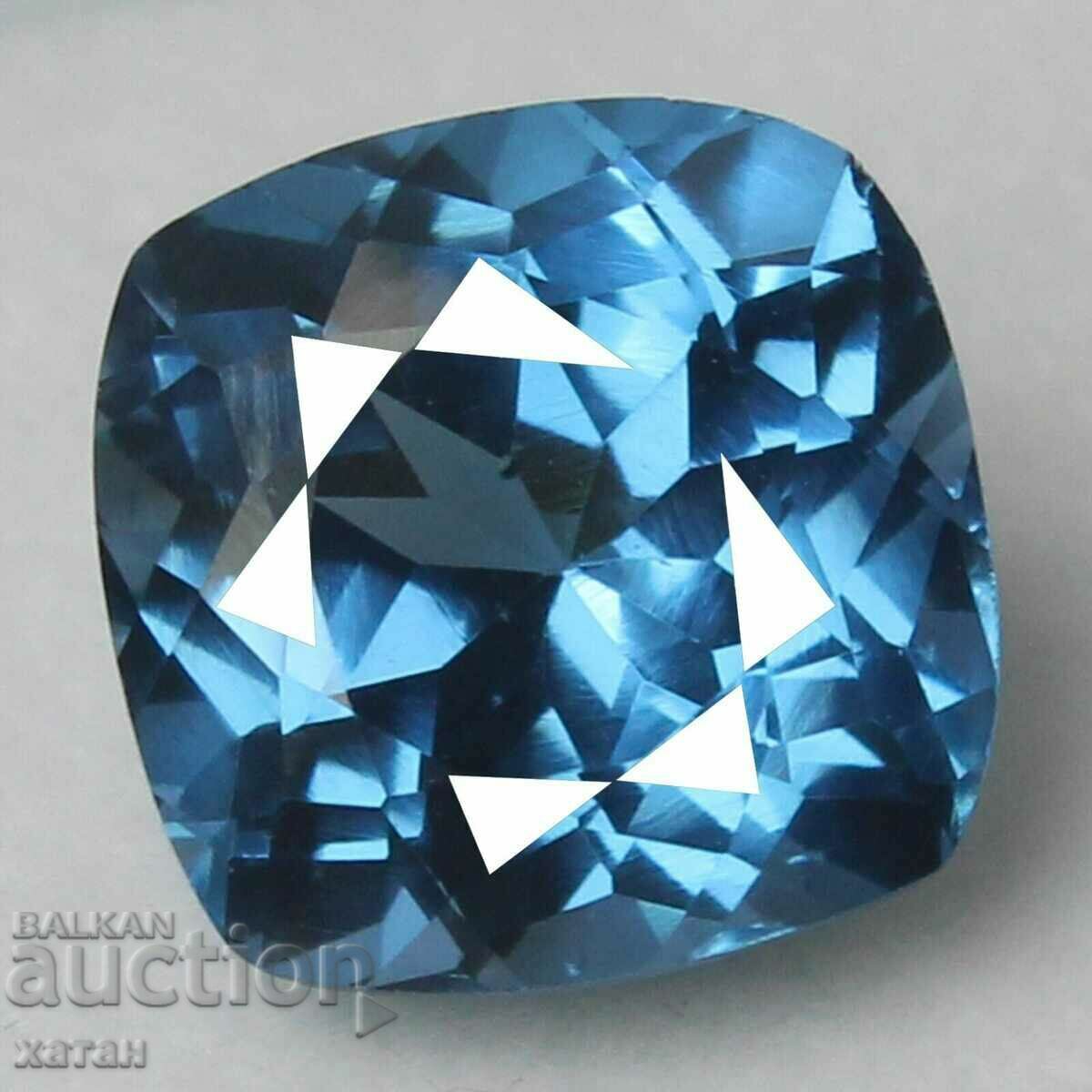 BZC! 2.30 ct. natural beryl aquamarine cert GDL of 1 st.!