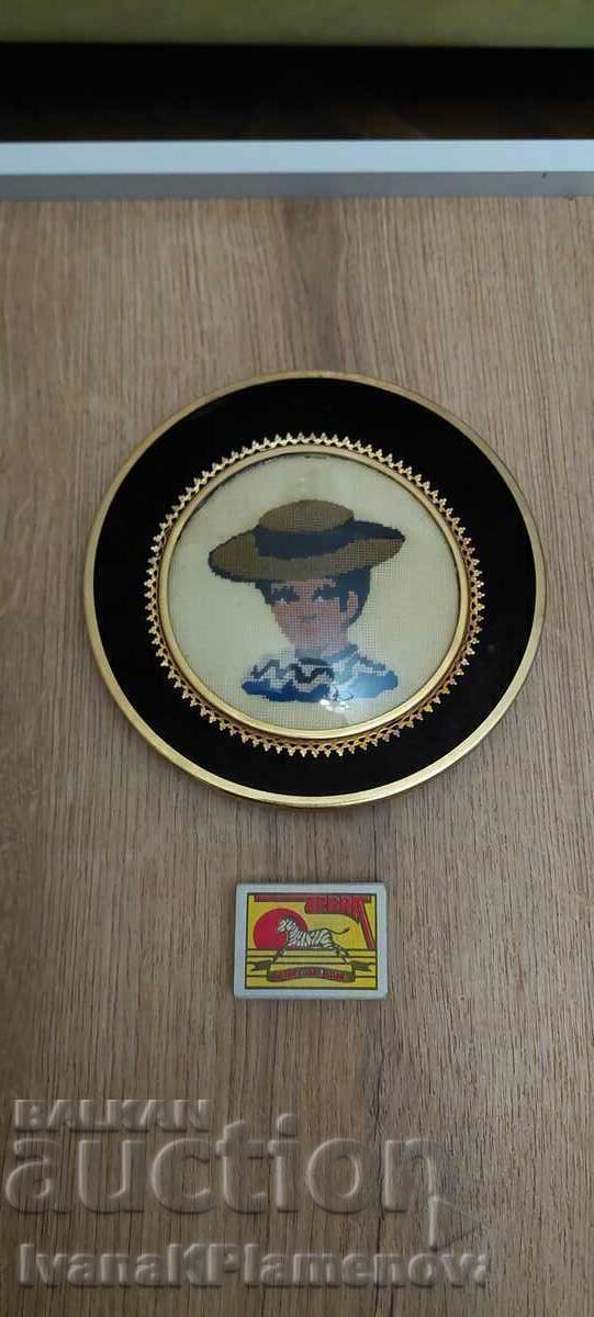 Ταπισερί κορνίζα ορείχαλκος για συλλέκτες - 5