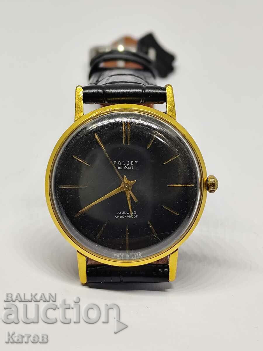 Men's watch Paulette de Luxe black dial