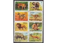 Fauna - exotic animals - Paraguay, 1987, print