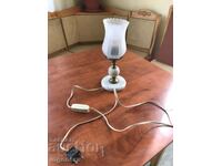 LAMPARA DE NOAPTE CU ETICHETA-LUCRĂRI SOCA ANTICĂ ȘI BRONZ