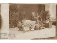 Old photo, military, Bulgaria, senior military officer in office