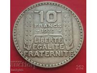 10 franci 1930 - Franta - Argint