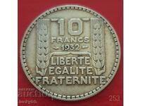 10 franci 1932 - Franta - Argint