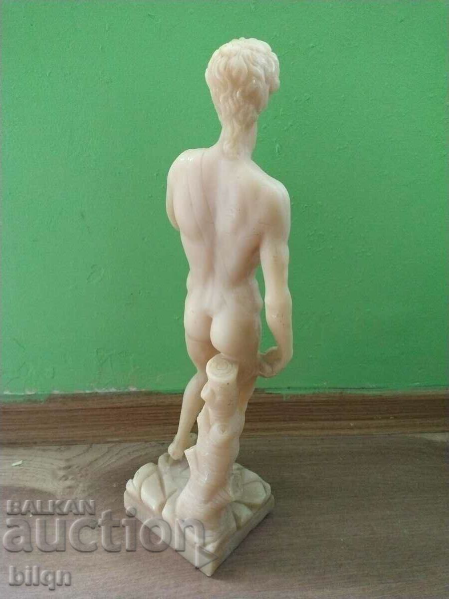 Incredibly Beautiful Statuette Of David By -Michelangelo - 5