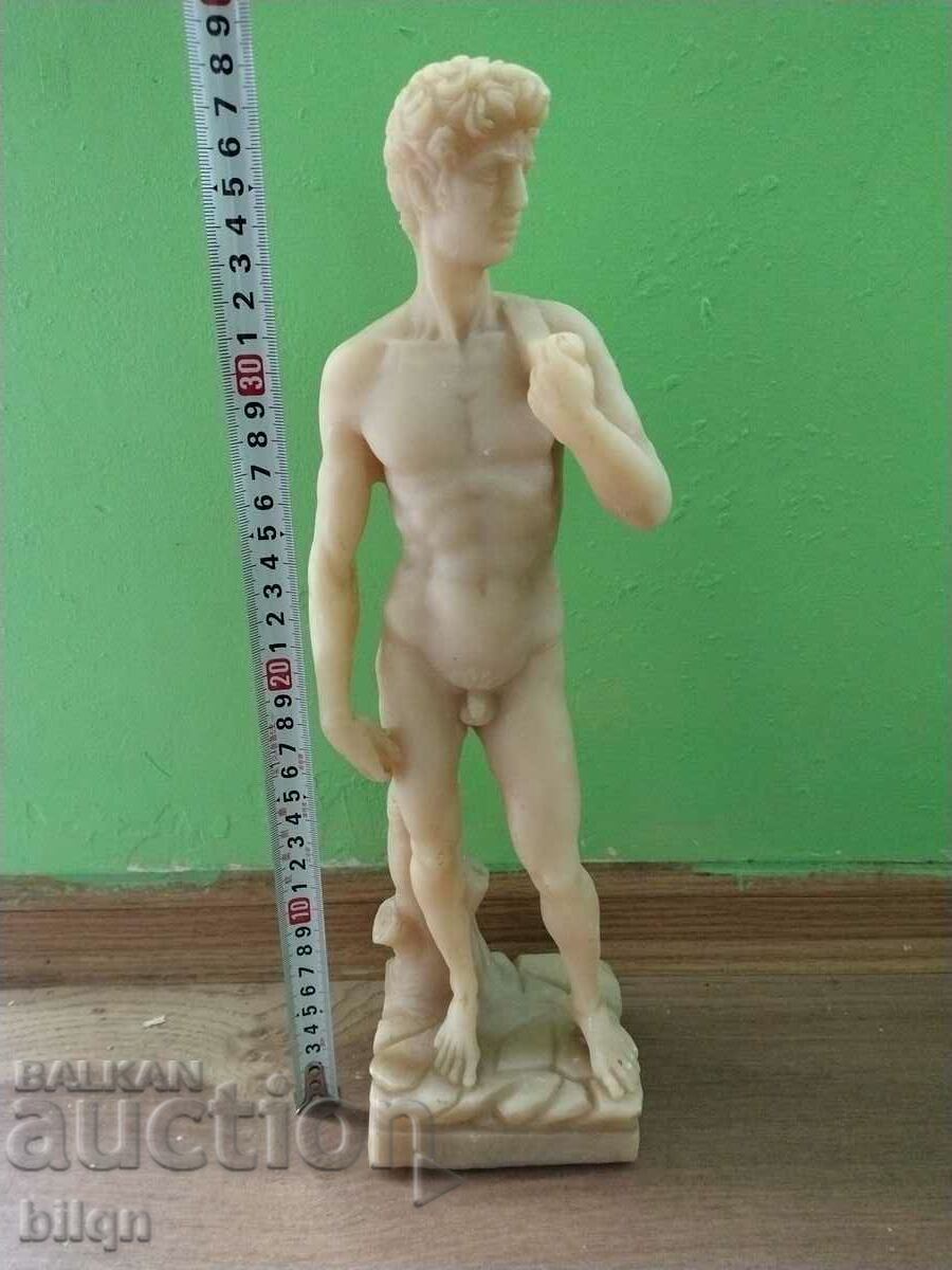 Incredibly Beautiful Statuette Of David By -Michelangelo - 7