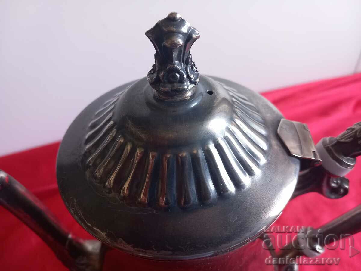 Auction Old Baroque SILVER SILVER Jug, Teapot Auction Old Baroque SILVER SILVER Jug, Teapot