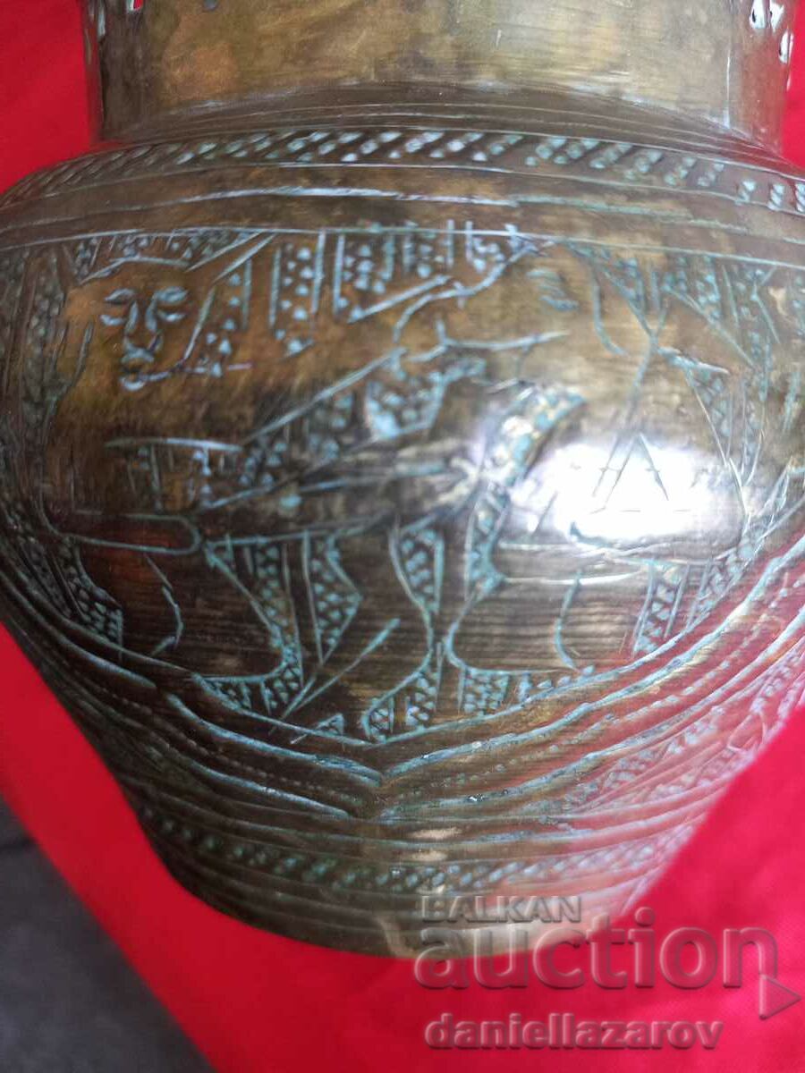 19th Century Antique PERSIAN Dish Unique! - 6 19th Century Antique PERSIAN Dish Unique! - 6