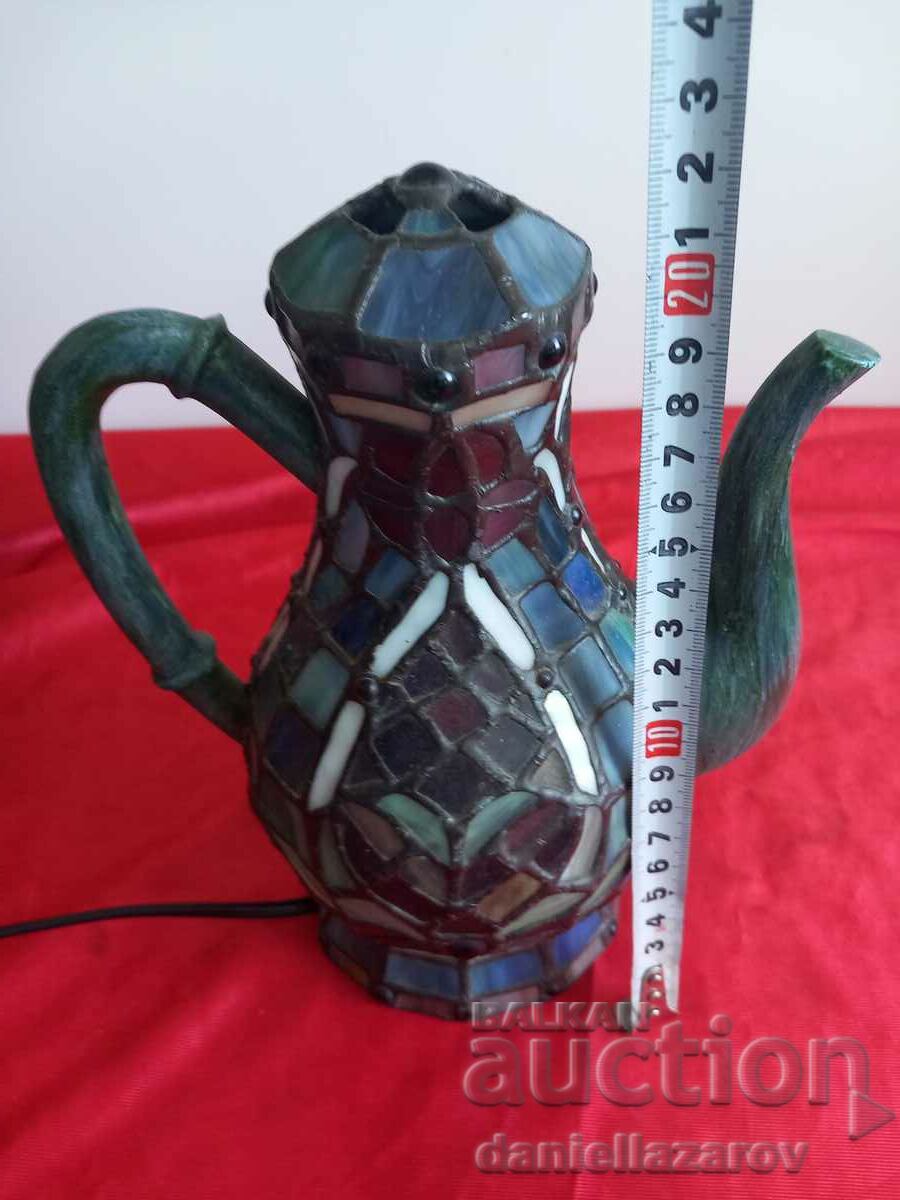 Rare TIFFANY Lamp, Kettle series - 6