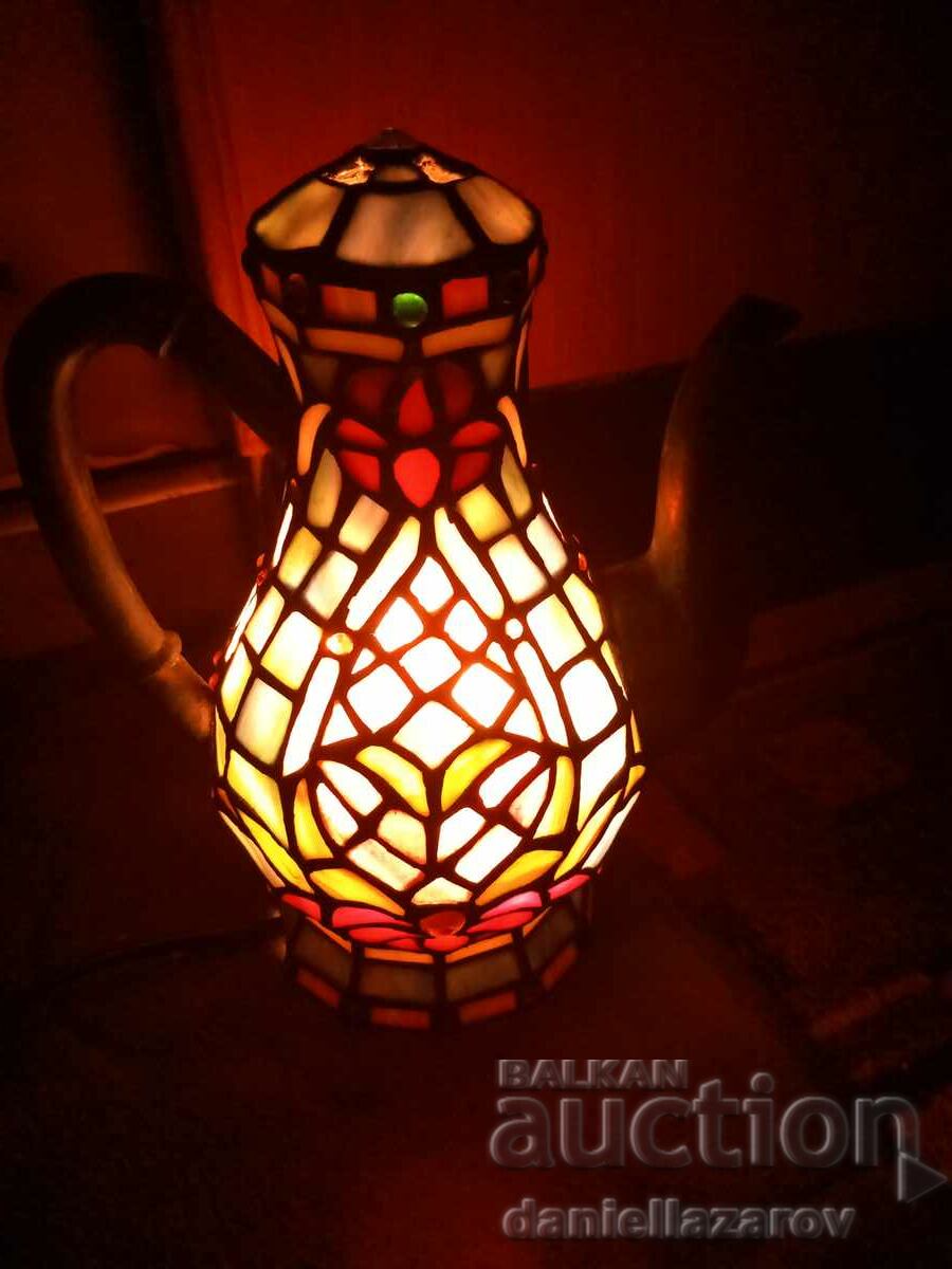 Rare TIFFANY Lamp, Kettle series - 7