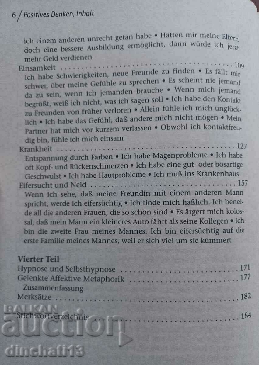 Positive Thinking: Vera Peiffer - 5 Positive Thinking: Vera Peiffer - 5