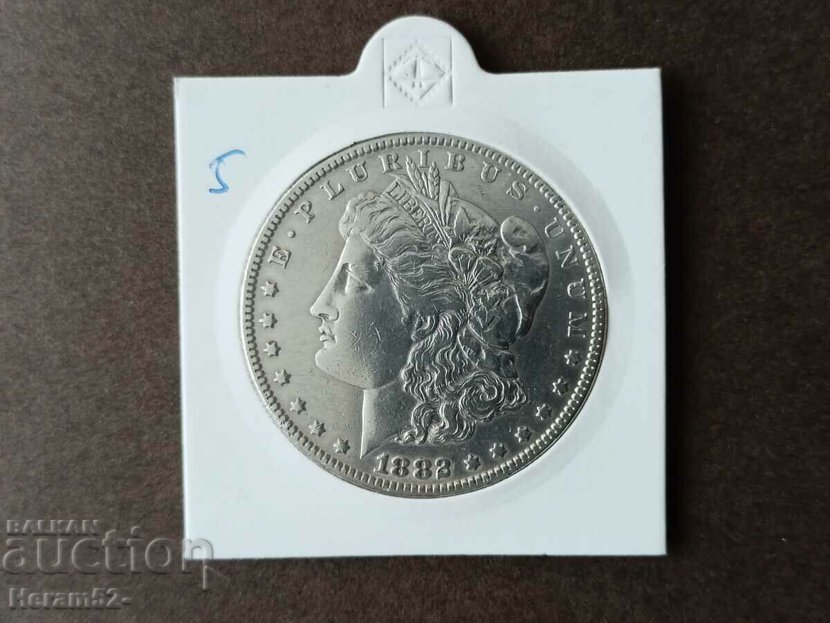 Morgan dollar 1882 silver