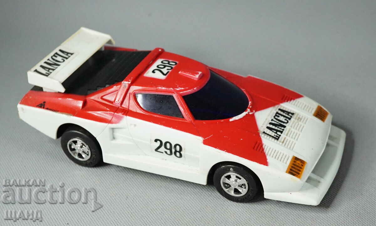 LANCIA Soc.Bulgarian plastic toy car model Mladost