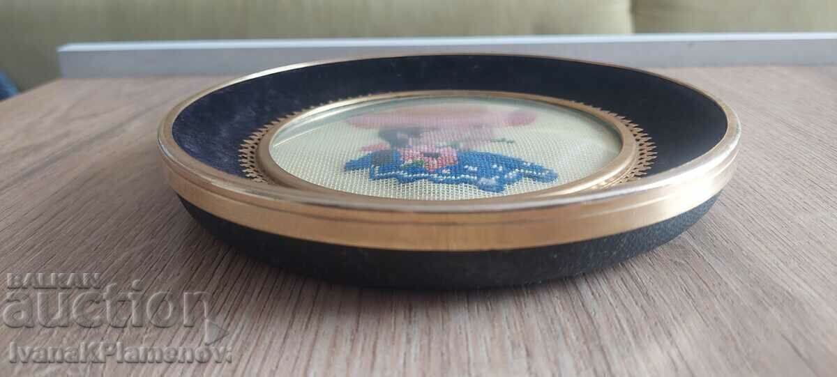 Rama tapiserie din alama pentru colecționari - 5