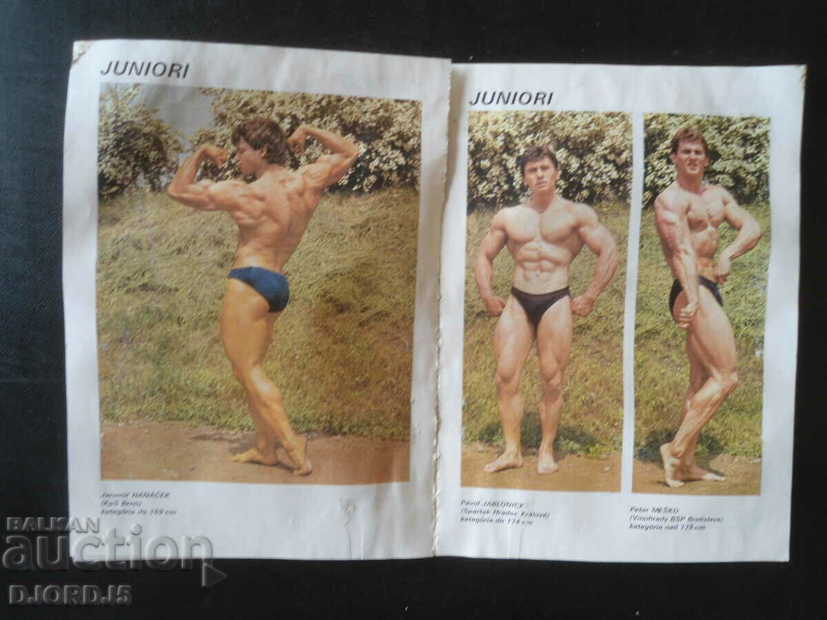 KULTURISTIKA 1984, Bratislava 1985 - 5 KULTURISTIKA 1984, Bratislava 1985 - 5