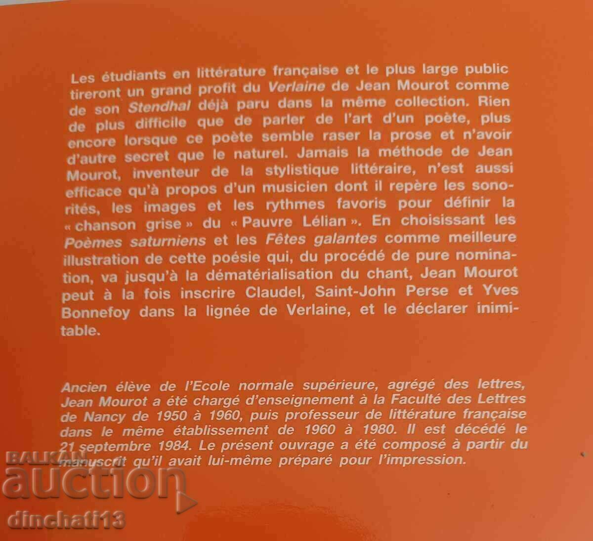 Auction Verlaine: Jean Mourot Auction Verlaine: Jean Mourot