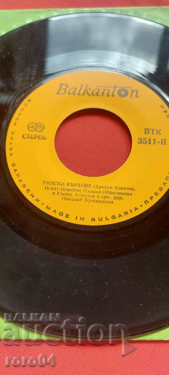 Licitație BOROVETS / RILSKI VARHOVE - VTK 3511 Licitație BOROVETS / RILSKI VARHOVE - VTK 3511