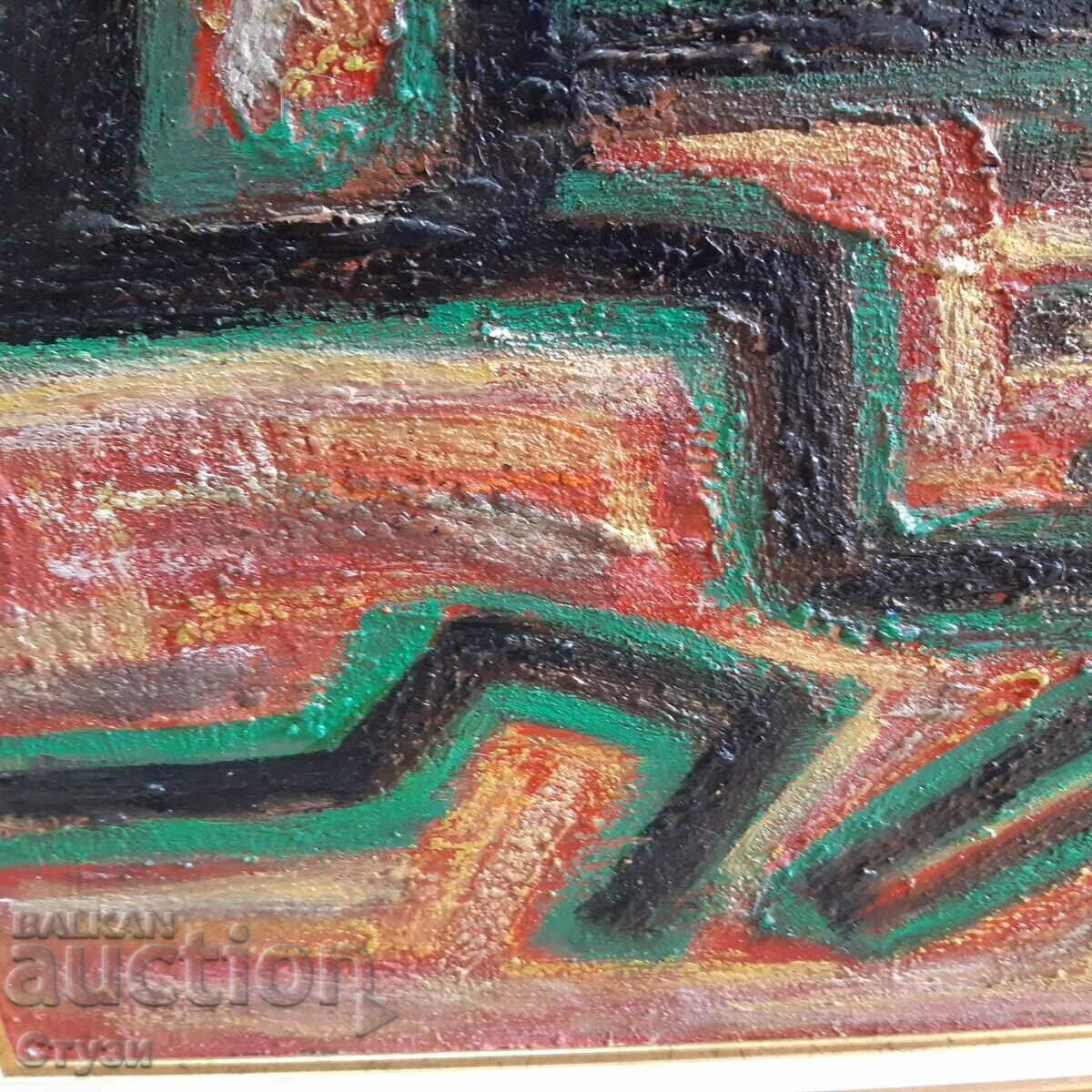 Auction  An old painting in the style of Genko Genkov, oil on canvas, 69x82 cm