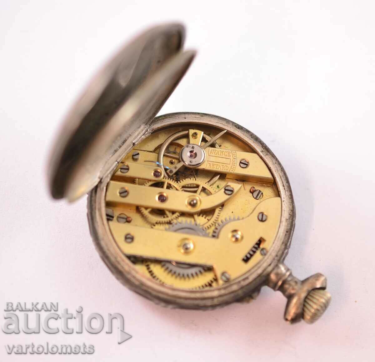 Antique Silver Pocket Watch - Not Working - 6 Antique Silver Pocket Watch - Not Working - 6