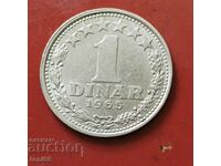 Iugoslavia - 1 dinar 1965 UNC