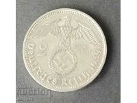 Silver German coin, Third Reich