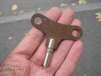 OLD KEY WALL OR FIREPLACE CLOCK KEY