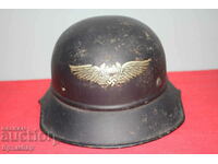 German Luftschutz helmet in original color. Complete