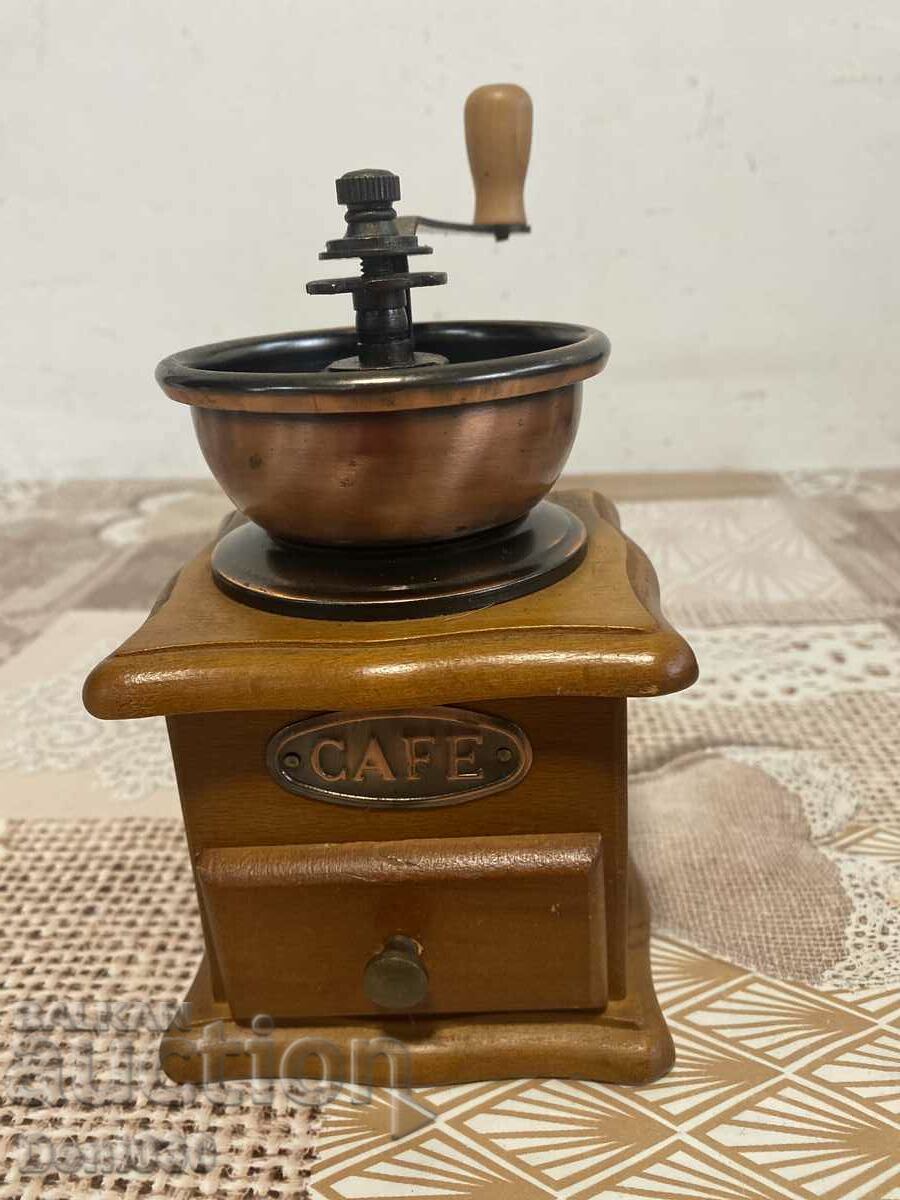 Beautiful wooden Svensson coffee grinder