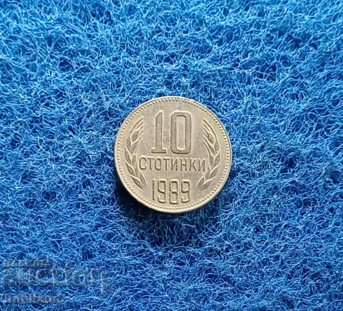 10 cenți 1989